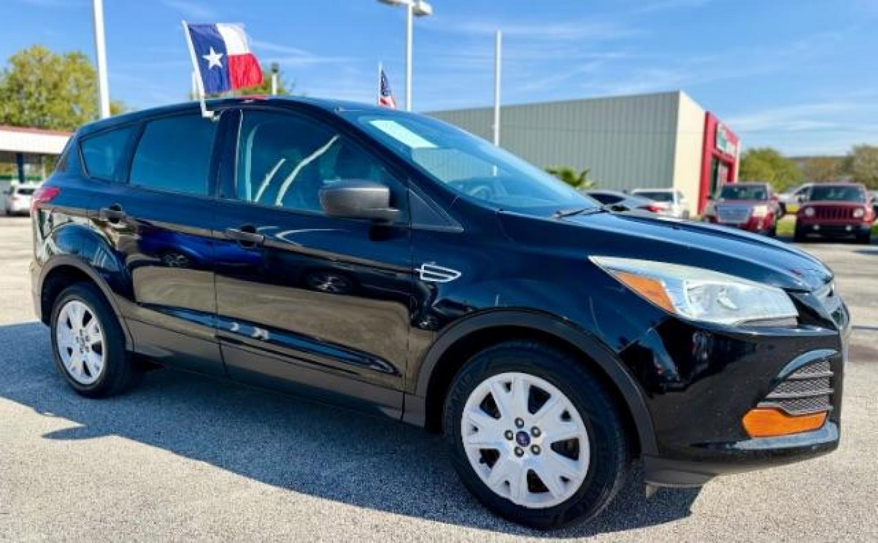 2016 Shadow Black Ford Escape S FWD (1FMCU0F77GU) with an 2.5L L4 DOHC 16V engine, 6-Speed Automatic transmission, located at 4545 Spencer Hwy., Pasadena, 77504, (832) 266-1645, 29.666037, -95.173775 - Photo#0