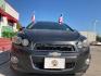 2015 Ashen Gray Metallic Chevrolet Sonic LTZ Auto Sedan (1G1JE5SB4F4) with an 1.4L L4 DOHC 24V TUR engine, 6-Speed Automatic transmission, located at 4545 Spencer Hwy., Pasadena, 77504, (832) 266-1645, 29.666037, -95.173775 - Photo#0