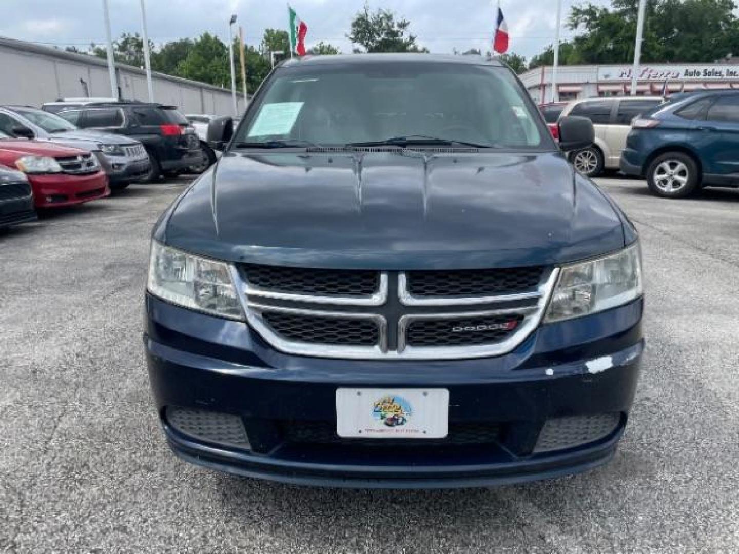 2013 BLUE Dodge Journey SE (3C4PDCAB1DT) with an 2.4L L4 DOHC 16V engine, 4-Speed Automatic transmission, located at 4545 Spencer Hwy., Pasadena, 77504, (832) 266-1645, 29.666037, -95.173775 - Photo#0