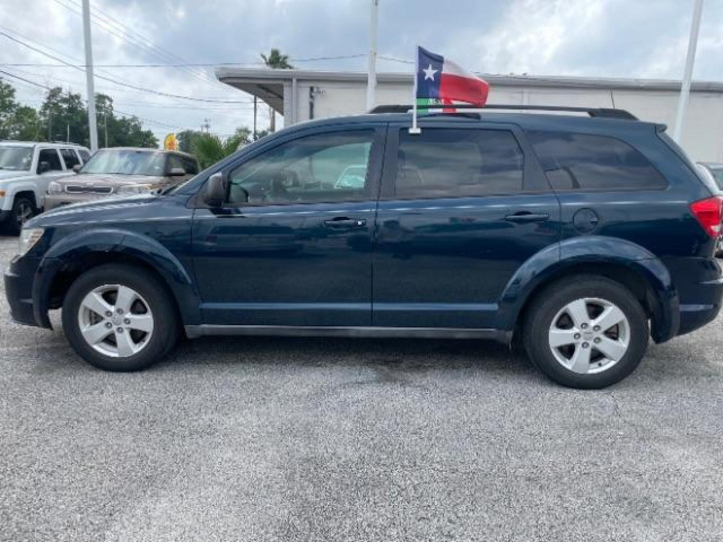 2013 BLUE Dodge Journey SE (3C4PDCAB1DT) with an 2.4L L4 DOHC 16V engine, 4-Speed Automatic transmission, located at 4545 Spencer Hwy., Pasadena, 77504, (832) 266-1645, 29.666037, -95.173775 - Photo#1