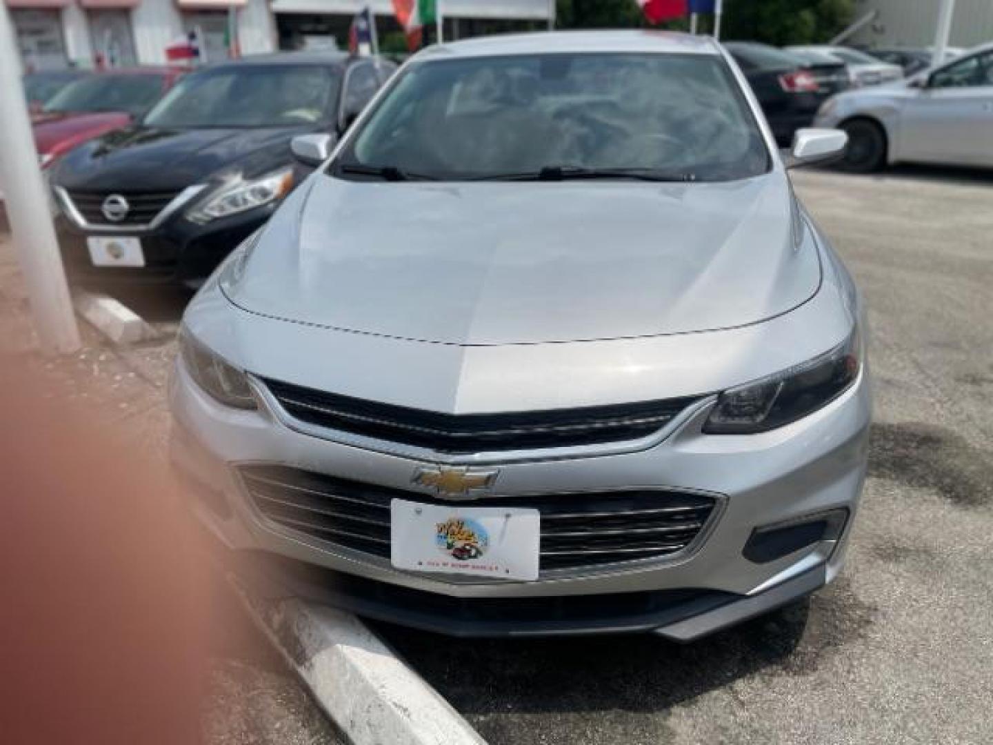 2017 Silver Ice Metallic /Jet Black, leather Chevrolet Malibu 1LT (1G1ZE5ST9HF) with an 1.5L L4 DOHC 16V engine, 6-Speed Automatic transmission, located at 4545 Spencer Hwy., Pasadena, 77504, (832) 266-1645, 29.666037, -95.173775 - Photo#1