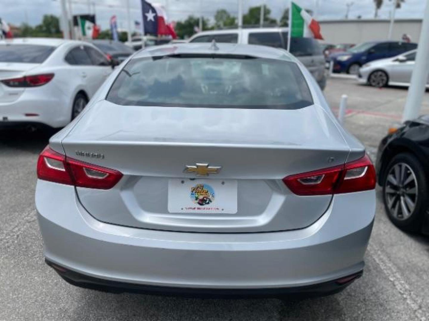 2017 Silver Ice Metallic /Jet Black, leather Chevrolet Malibu 1LT (1G1ZE5ST9HF) with an 1.5L L4 DOHC 16V engine, 6-Speed Automatic transmission, located at 4545 Spencer Hwy., Pasadena, 77504, (832) 266-1645, 29.666037, -95.173775 - Photo#2