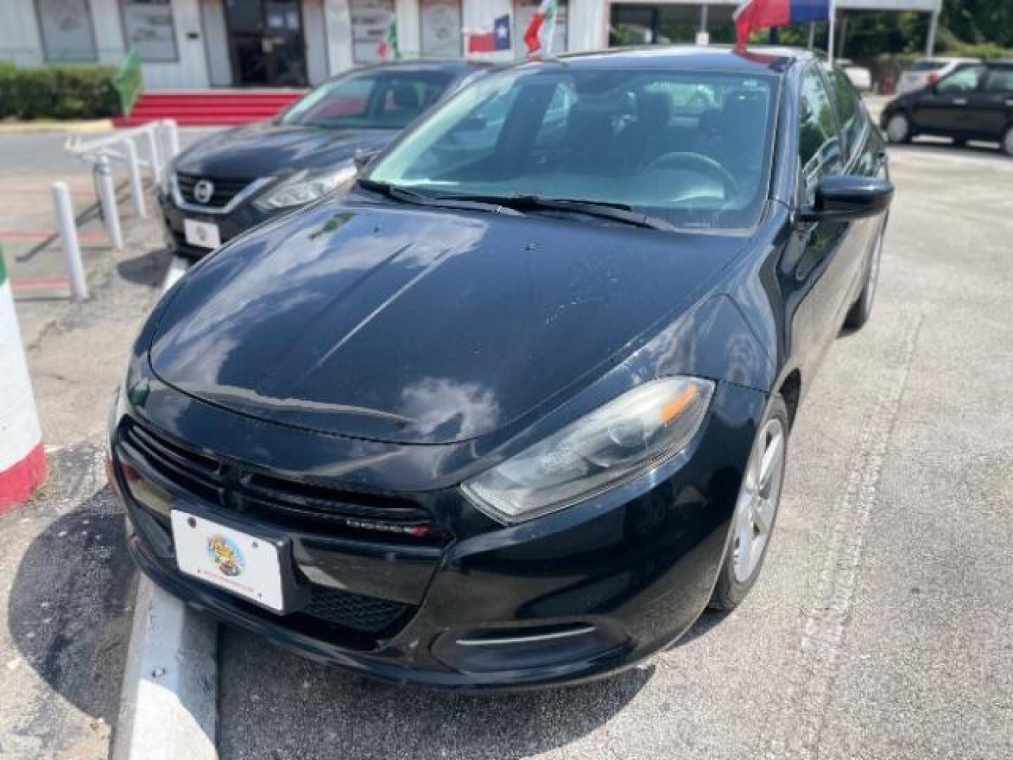 2016 BLACK Dodge Dart SXT (1C3CDFBB4GD) with an 2.4L L4 DOHC 16V engine, located at 4545 Spencer Hwy., Pasadena, 77504, (832) 266-1645, 29.666037, -95.173775 - Photo#0