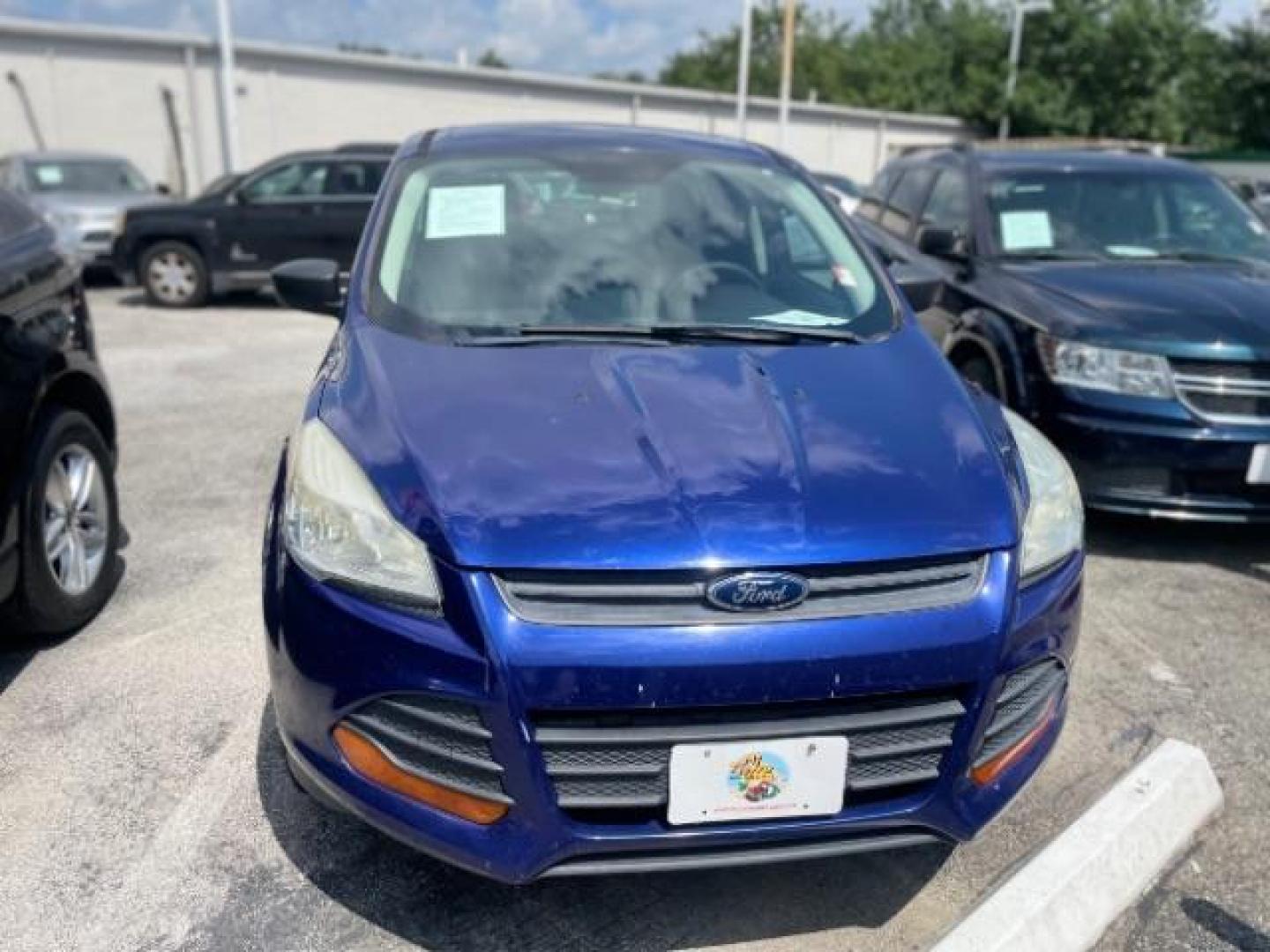 2013 Deep Impact Blue Ford Escape S FWD (1FMCU0F75DU) with an 2.5L L4 DOHC 16V engine, 6-Speed Automatic transmission, located at 4545 Spencer Hwy., Pasadena, 77504, (832) 266-1645, 29.666037, -95.173775 - Photo#0