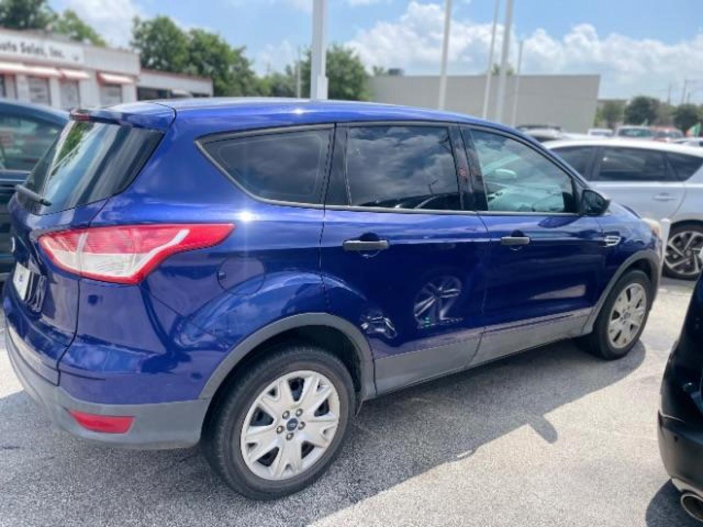 2013 Deep Impact Blue Ford Escape S FWD (1FMCU0F75DU) with an 2.5L L4 DOHC 16V engine, 6-Speed Automatic transmission, located at 4545 Spencer Hwy., Pasadena, 77504, (832) 266-1645, 29.666037, -95.173775 - Photo#1