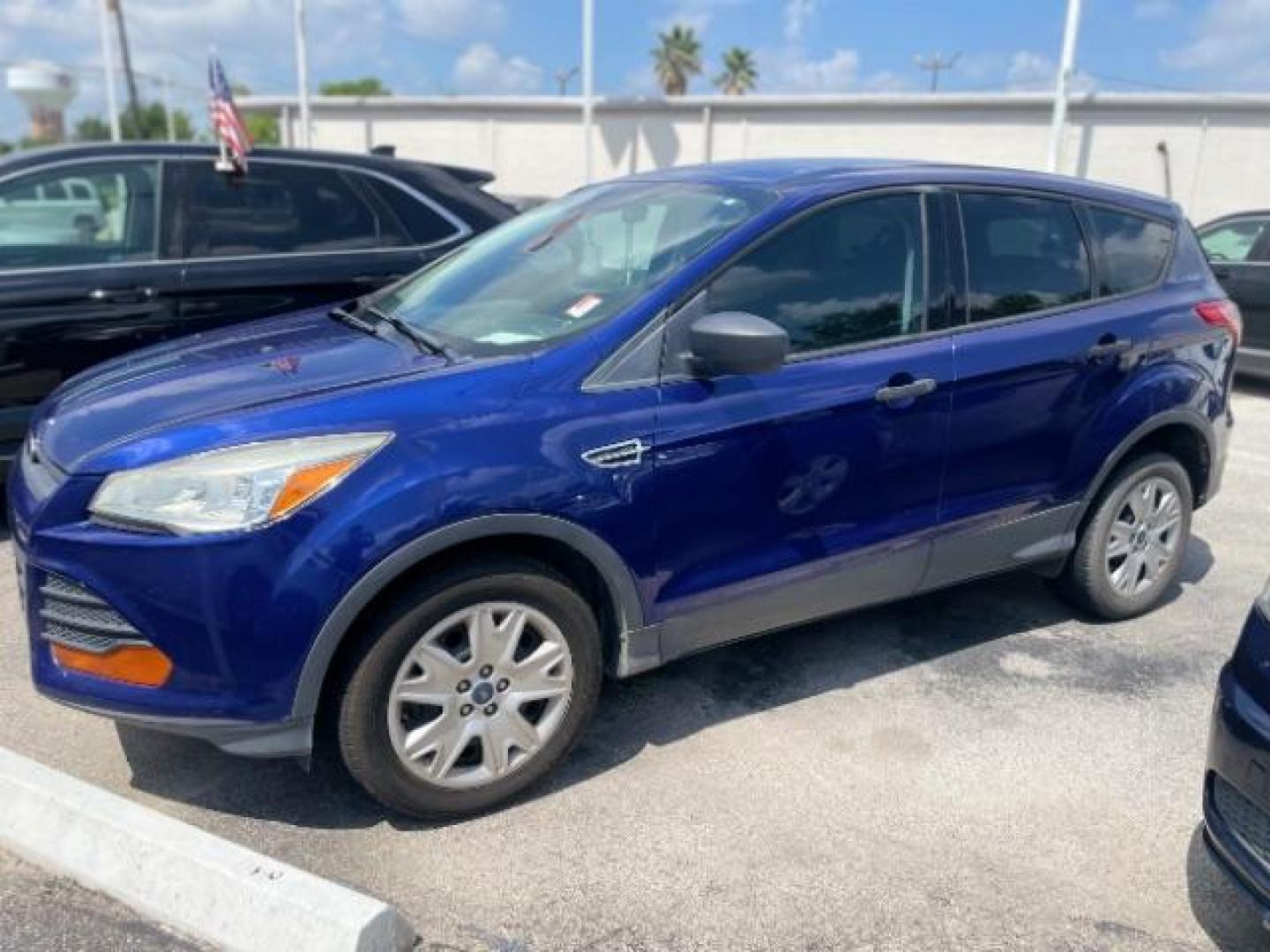 2013 Deep Impact Blue Ford Escape S FWD (1FMCU0F75DU) with an 2.5L L4 DOHC 16V engine, 6-Speed Automatic transmission, located at 4545 Spencer Hwy., Pasadena, 77504, (832) 266-1645, 29.666037, -95.173775 - Photo#3