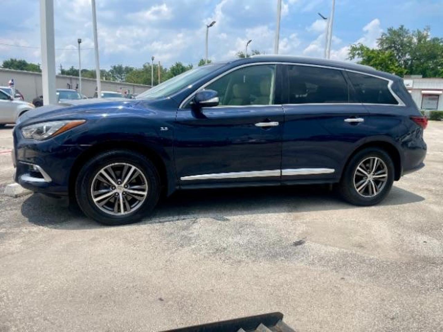 2016 Iridium Blue /High Contrast Wheat, leather Infiniti QX60 Base AWD (5N1AL0MM5GC) with an 3.5L V6 DOHC 24V engine, Continuously Variable Transmission transmission, located at 4545 Spencer Hwy., Pasadena, 77504, (832) 266-1645, 29.666037, -95.173775 - Photo#1