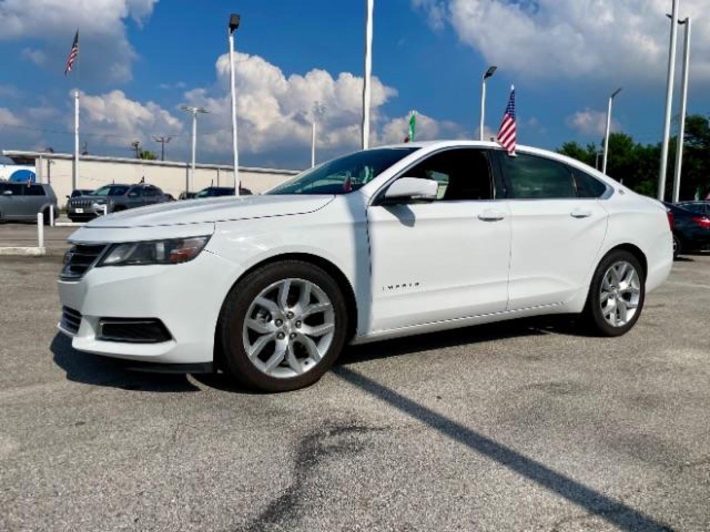 2017 Summit White Chevrolet Impala LT (1G1105S34HU) with an 3.6L V6 DOHC 24V engine, 6-Speed Automatic transmission, located at 4545 Spencer Hwy., Pasadena, 77504, (832) 266-1645, 29.666037, -95.173775 - Photo#1