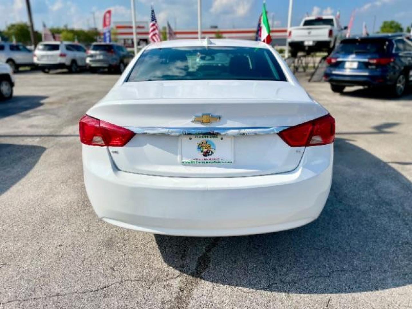 2017 Summit White Chevrolet Impala LT (1G1105S34HU) with an 3.6L V6 DOHC 24V engine, 6-Speed Automatic transmission, located at 4545 Spencer Hwy., Pasadena, 77504, (832) 266-1645, 29.666037, -95.173775 - Photo#3