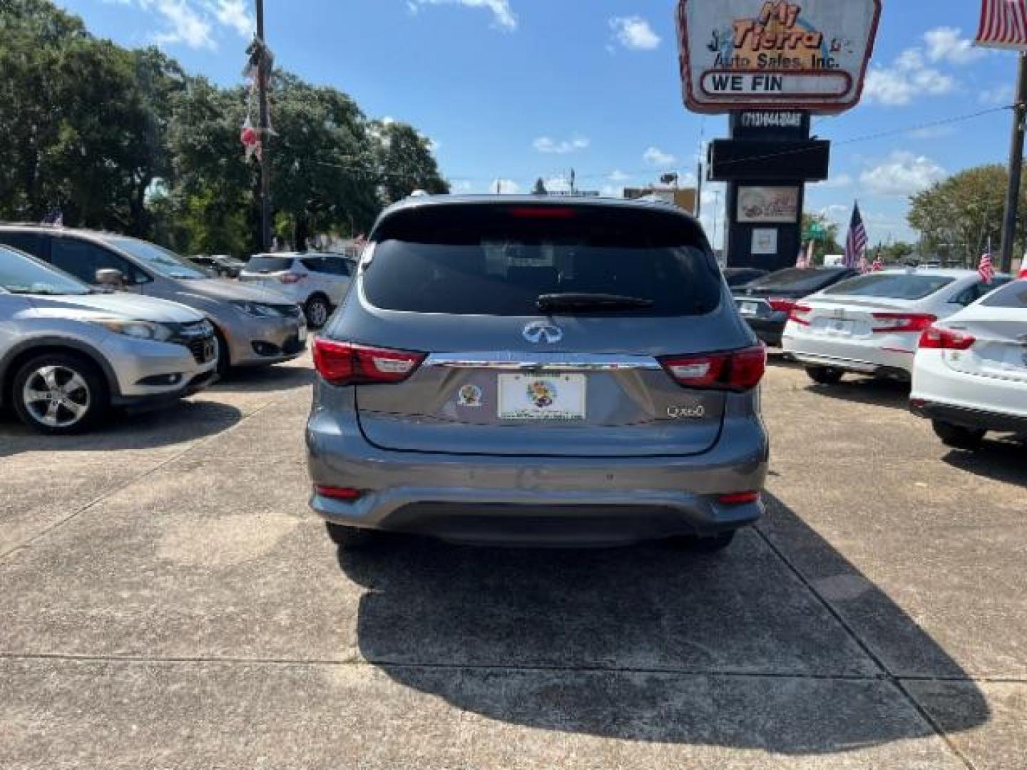 2016 Graphite Shadow /High Contrast Wheat, leather Infiniti QX60 Base FWD (5N1AL0MN0GC) with an 3.5L V6 DOHC 24V engine, Continuously Variable Transmission transmission, located at 7935 Gulf Freeway, Houston, 77017, (832) 266-1645, 29.684393, -95.275665 - Photo#5