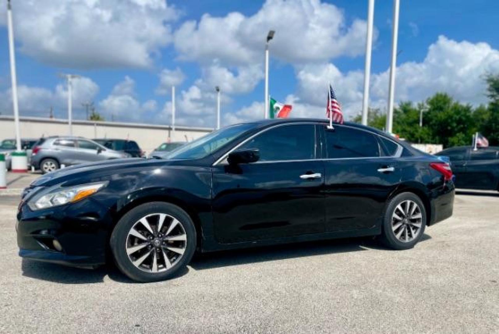 2017 Super Black Nissan Altima 2.5 SV (1N4AL3AP7HC) with an 2.5L L4 DOHC 16V engine, Continuously Variable Transmission transmission, located at 4545 Spencer Hwy., Pasadena, 77504, (832) 266-1645, 29.666037, -95.173775 - Photo#0