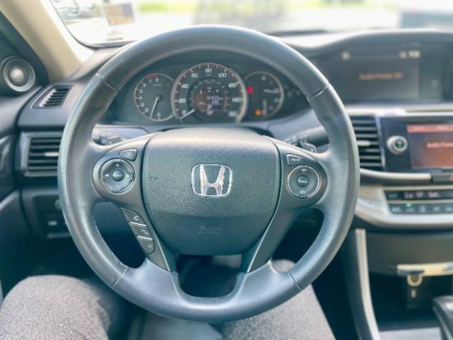 2013 White Orchid Pearl /Black/Ivory Leather Interior Honda Accord EX-L V6 Coupe AT (1HGCT2B81DA) with an 3.5L V6 SOHC 24V engine, 6-Speed Automatic transmission, located at 4545 Spencer Hwy., Pasadena, 77504, (832) 266-1645, 29.666037, -95.173775 - Photo#8