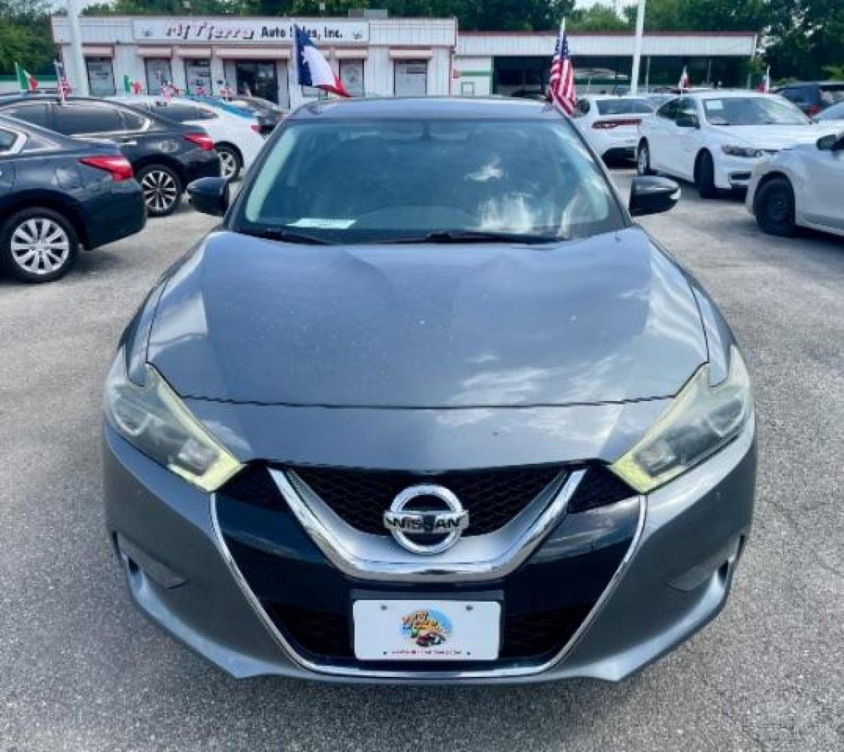 2016 GRAY Nissan Maxima 3.5 SV (1N4AA6AP1GC) with an 3.5L V6 DOHC 24V engine, Continuously Variable Transmission transmission, located at 4545 Spencer Hwy., Pasadena, 77504, (832) 266-1645, 29.666037, -95.173775 - Photo#0