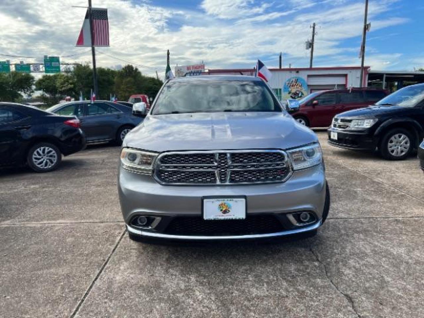 2015 Granite Crystal Meta Dodge Durango SXT RWD (1C4RDHAG8FC) with an 3.6L V6 DOHC 24V engine, 8-Speed Automatic transmission, located at 4545 Spencer Hwy., Pasadena, 77504, (832) 266-1645, 29.666037, -95.173775 - Photo#1