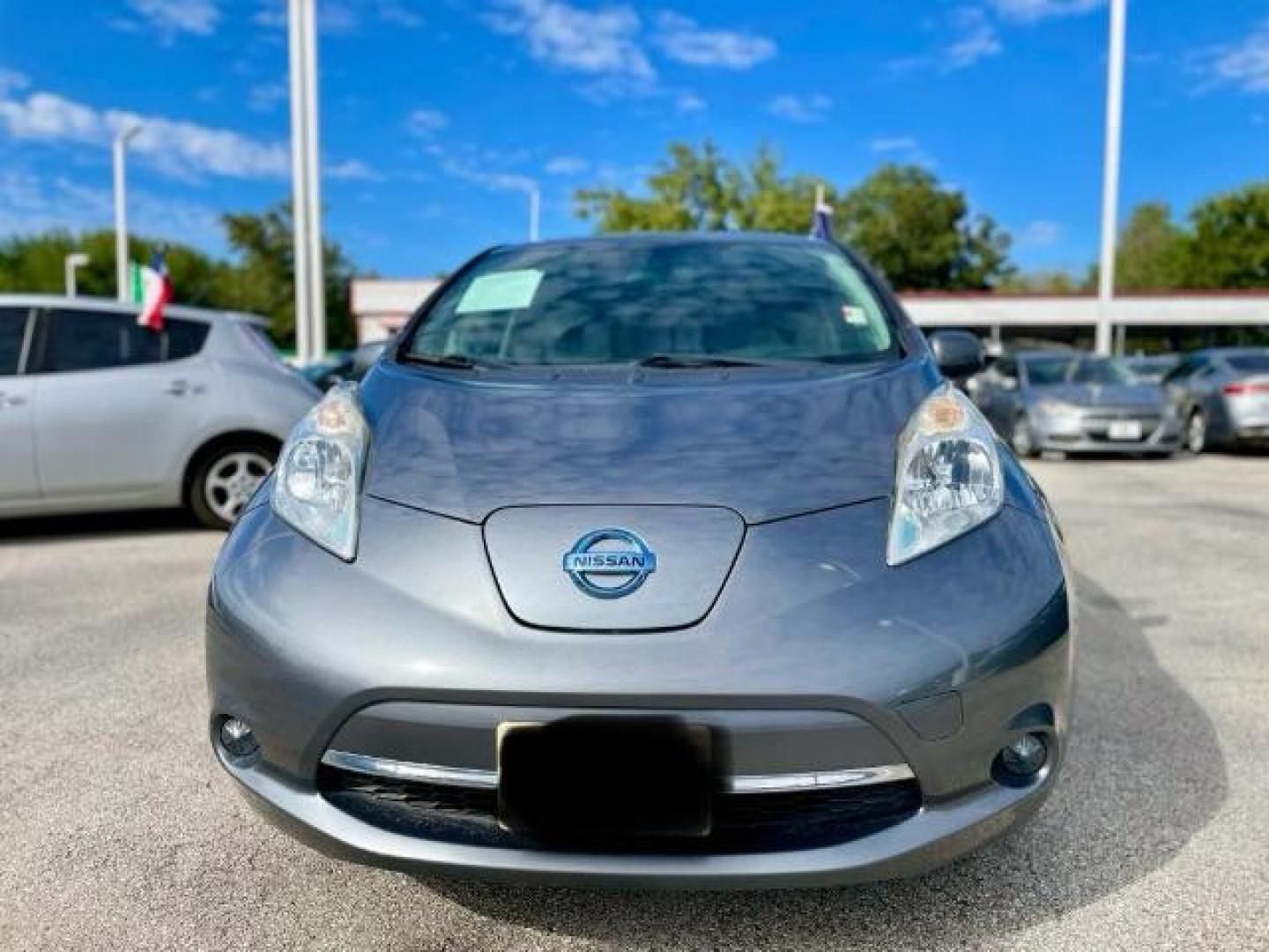 2012 Brilliant Silver Nissan LEAF SL (JN1AZ0CP1CT) with an ELECTRIC engine, Continuously Variable Transmission transmission, located at 4545 Spencer Hwy., Pasadena, 77504, (832) 266-1645, 29.666037, -95.173775 - Photo#0