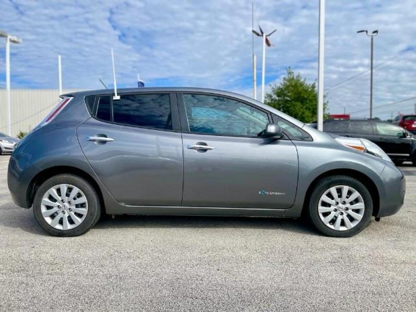 2012 Brilliant Silver Nissan LEAF SL (JN1AZ0CP1CT) with an ELECTRIC engine, Continuously Variable Transmission transmission, located at 4545 Spencer Hwy., Pasadena, 77504, (832) 266-1645, 29.666037, -95.173775 - Photo#1