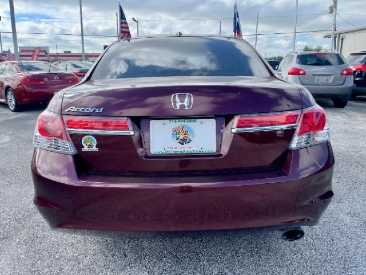 2011 Basque Red Pearl /Ivory Leather Interior Honda Accord EX-L Sedan AT with Navigation (1HGCP2F85BA) with an 2.4L L4 DOHC 16V engine, 5-Speed Automatic transmission, located at 4545 Spencer Hwy., Pasadena, 77504, (832) 266-1645, 29.666037, -95.173775 - Photo#8