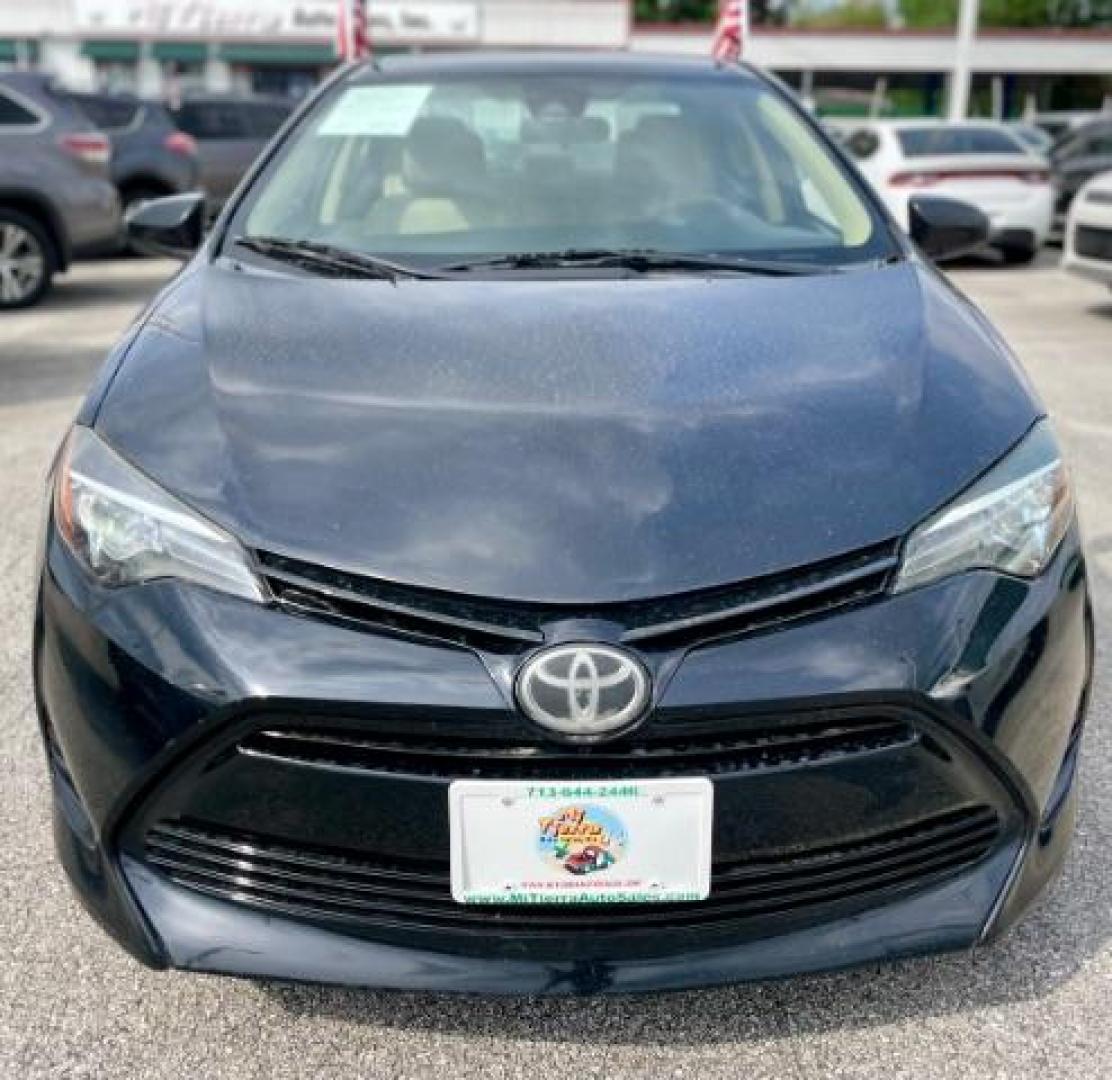 2017 Black Sand Pearl /Ash/Dark Gray Fabric, premium cloth Toyota Corolla LE CVT (2T1BURHE7HC) with an 1.8L L4 DOHC 16V engine, Continuously Variable Transmission transmission, located at 4545 Spencer Hwy., Pasadena, 77504, (832) 266-1645, 29.666037, -95.173775 - Photo#5