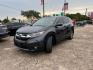 2017 Gunmetal Metallic Honda CR-V EX-L 2WD (7FARW1H88HE) with an 1.5L L4 16V DOHC TURBO engine, Continuously Variable Transmission transmission, located at 7935 Gulf Freeway, Houston, 77017, (832) 266-1645, 29.684393, -95.275665 - Photo#2