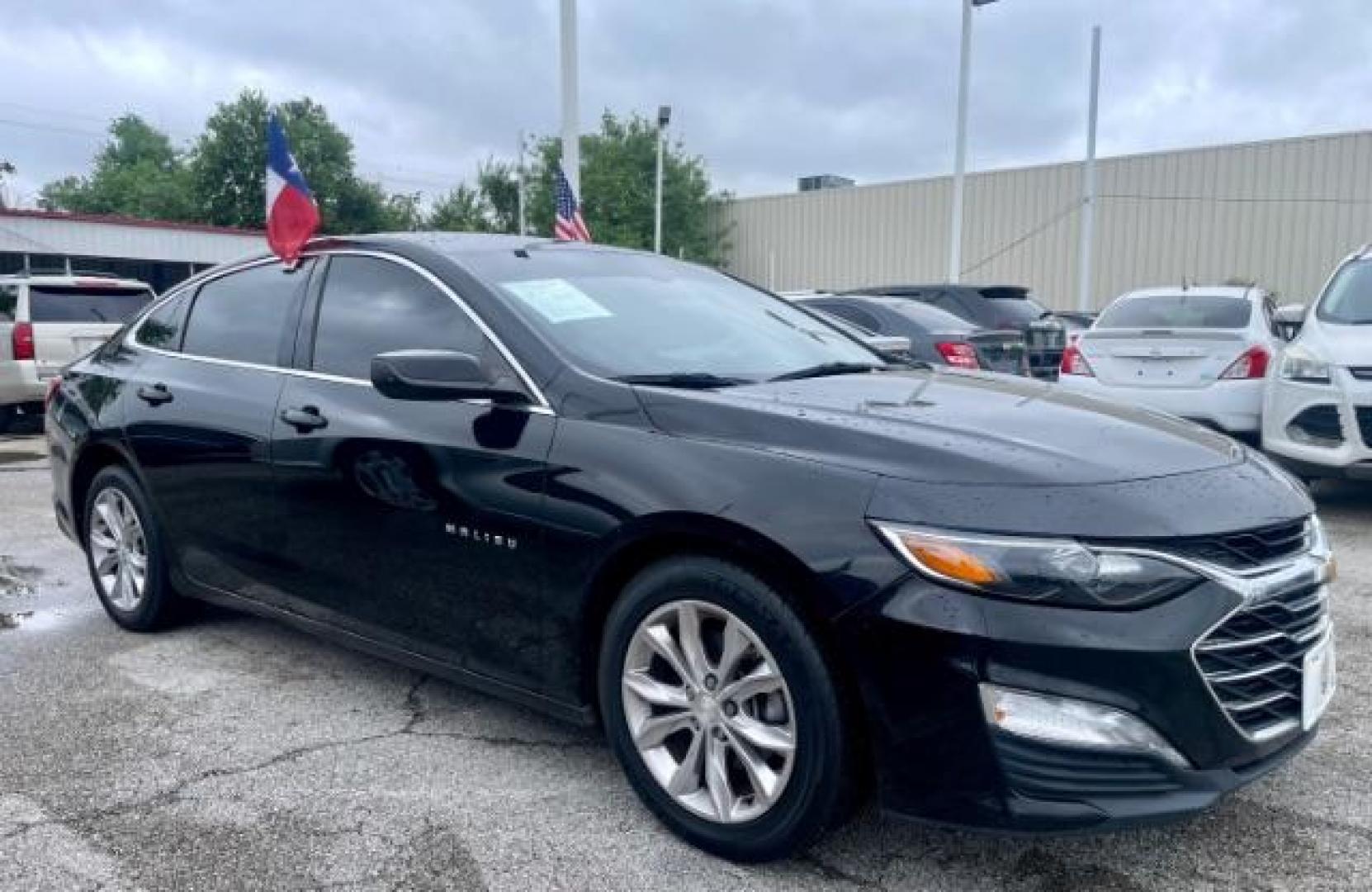 2020 BLACK Chevrolet Malibu LT (1G1ZD5ST1LF) with an 1.5L L4 DOHC 16V engine, 6-Speed Automatic transmission, located at 4545 Spencer Hwy., Pasadena, 77504, (832) 266-1645, 29.666037, -95.173775 - Photo#0