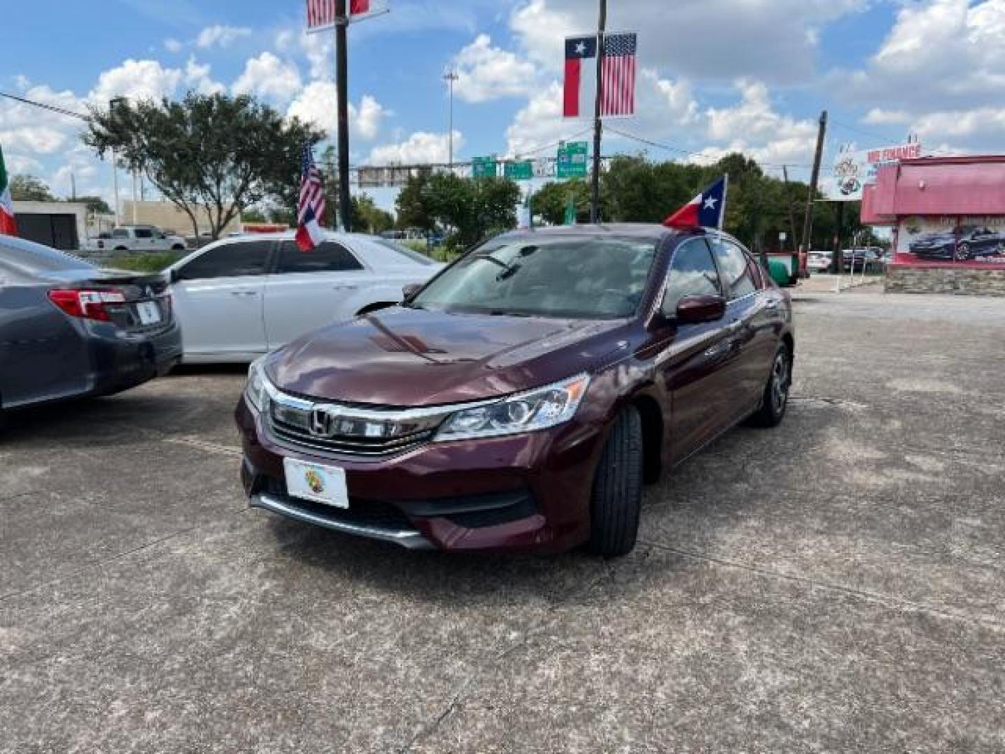 2017 Kona Coffee Metallic Honda Accord LX Sedan CVT (1HGCR2F33HA) with an 2.4L L4 DOHC 16V engine, Continuously Variable Transmission transmission, located at 7935 Gulf Freeway, Houston, 77017, (832) 266-1645, 29.684393, -95.275665 - Photo#2