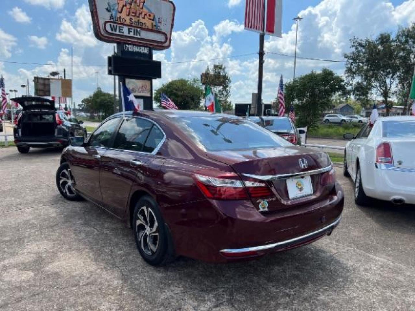 2017 Kona Coffee Metallic Honda Accord LX Sedan CVT (1HGCR2F33HA) with an 2.4L L4 DOHC 16V engine, Continuously Variable Transmission transmission, located at 7935 Gulf Freeway, Houston, 77017, (832) 266-1645, 29.684393, -95.275665 - Photo#4