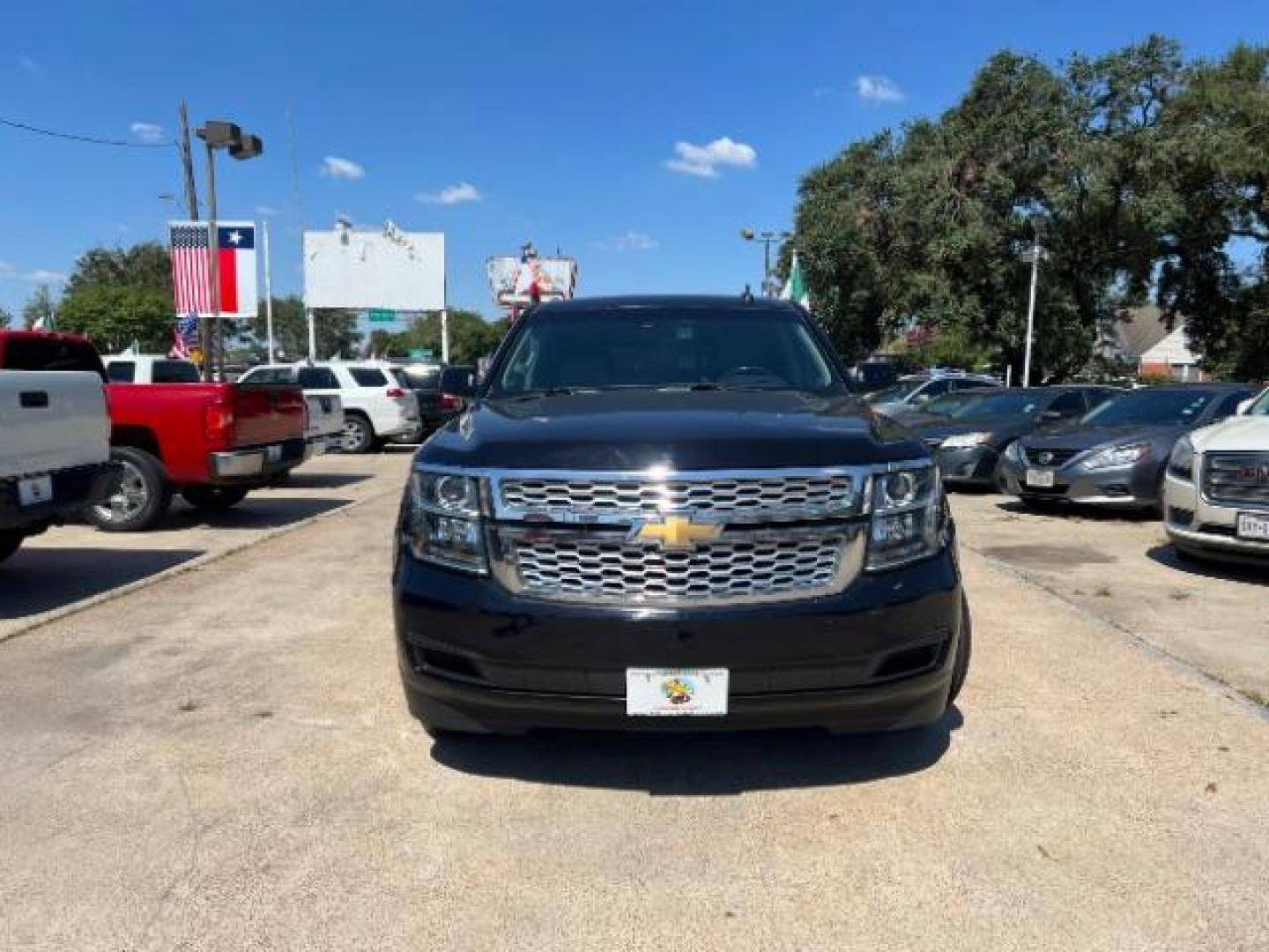 2016 Black Chevrolet Tahoe LT 2WD (1GNSCBKC0GR) with an 5.3L V8 OHV 16V engine, 6-Speed Automatic transmission, located at 7935 Gulf Freeway, Houston, 77017, (832) 266-1645, 29.684393, -95.275665 - Photo#1