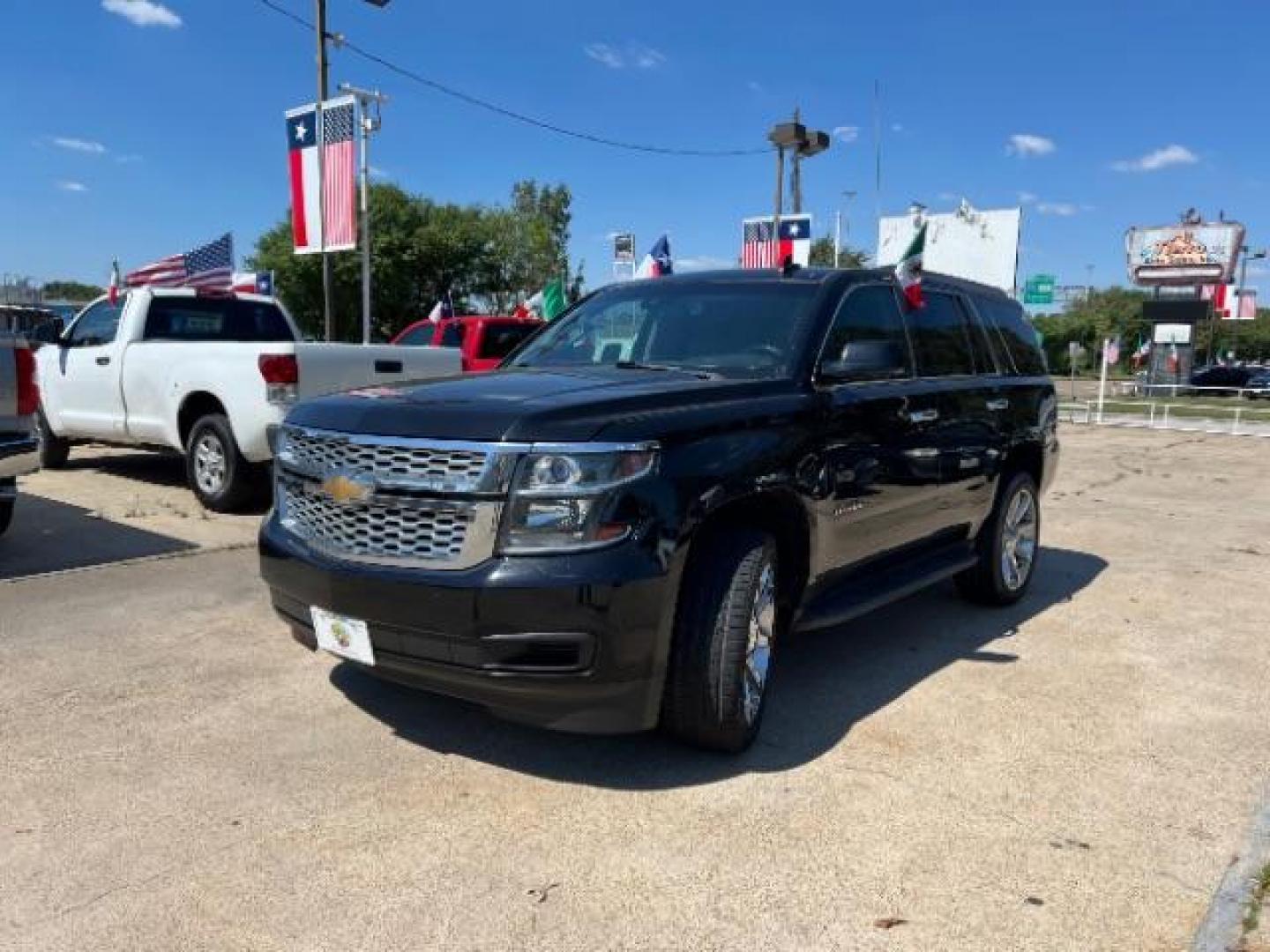 2016 Black Chevrolet Tahoe LT 2WD (1GNSCBKC0GR) with an 5.3L V8 OHV 16V engine, 6-Speed Automatic transmission, located at 7935 Gulf Freeway, Houston, 77017, (832) 266-1645, 29.684393, -95.275665 - Photo#2