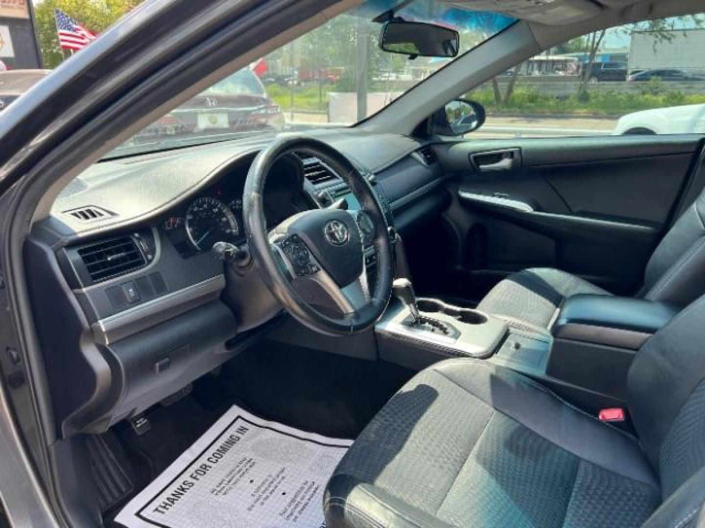 2014 Cosmic Gray Mica Toyota Camry SE (4T1BF1FK4EU) with an 2.5L L4 DOHC 16V engine, 6-Speed Automatic transmission, located at 7935 Gulf Freeway, Houston, 77017, (832) 266-1645, 29.684393, -95.275665 - Photo#8