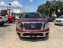 2017 Cayenne Red Nissan Titan SV Pickup 2D 8 ft (1N6AA1R79HN) with an 5.6L V8 DOHC 32V engine, 6-Speed Automatic transmission, located at 7935 Gulf Freeway, Houston, 77017, (832) 266-1645, 29.684393, -95.275665 - Photo#1