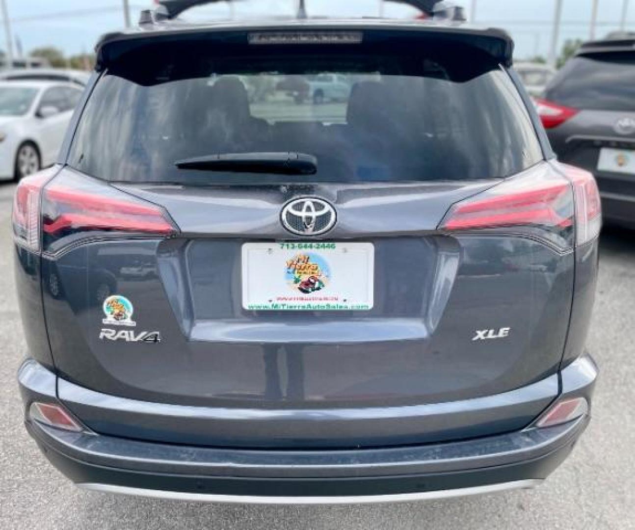 2018 Magnetic Gray Metallic Toyota RAV4 XLE FWD (JTMWFREVXJD) with an 2.5L L4 DOHC 16V engine, 6-Speed Automatic transmission, located at 4545 Spencer Hwy., Pasadena, 77504, (832) 266-1645, 29.666037, -95.173775 - Photo#4