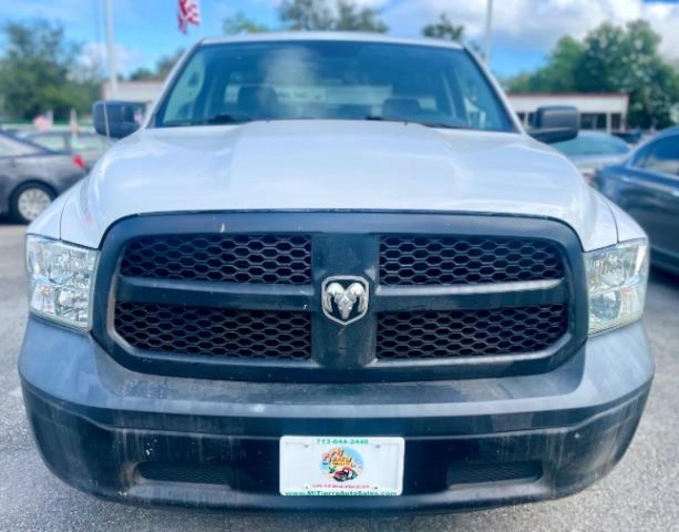 2017 Bright White Clear Coat RAM 1500 Tradesman Regular Cab LWB 2WD (3C6JR6DG3HG) with an 3.6L V6 DOHC 24V FFV engine, 8-Speed Automatic transmission, located at 4545 Spencer Hwy., Pasadena, 77504, (832) 266-1645, 29.666037, -95.173775 - Photo#1