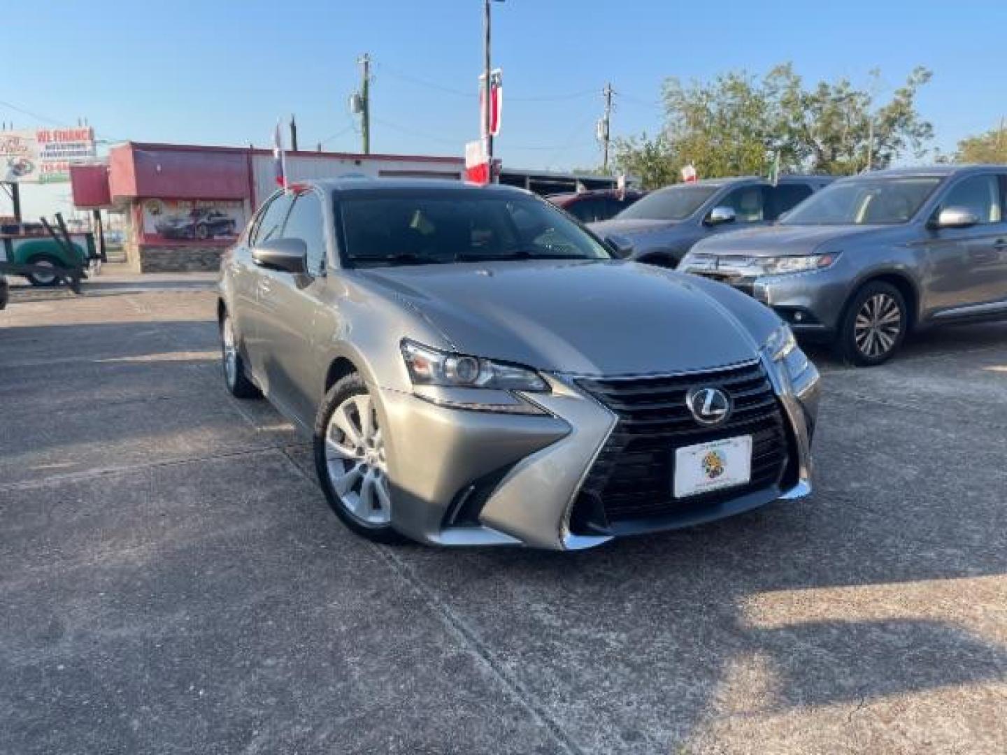 2016 Nebula Gray Pearl Lexus GS 200t (JTHBA1BL5GA) with an 2.0L L4 DOHC 16V TURBO engine, 8-Speed Automatic transmission, located at 7935 Gulf Freeway, Houston, 77017, (832) 266-1645, 29.684393, -95.275665 - Photo#0