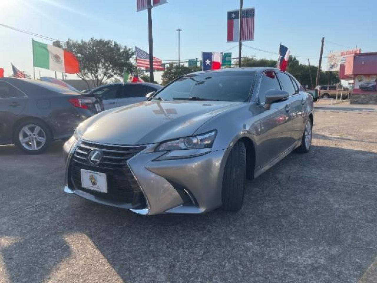 2016 Nebula Gray Pearl Lexus GS 200t (JTHBA1BL5GA) with an 2.0L L4 DOHC 16V TURBO engine, 8-Speed Automatic transmission, located at 7935 Gulf Freeway, Houston, 77017, (832) 266-1645, 29.684393, -95.275665 - Photo#2