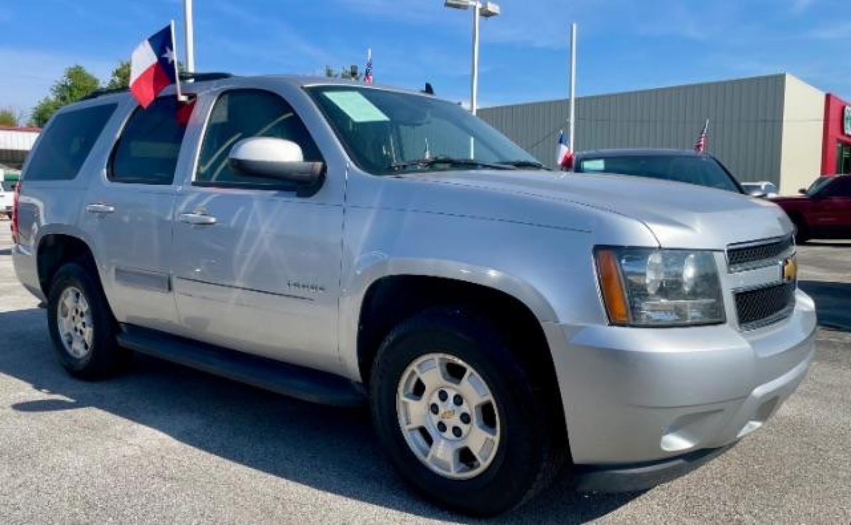 2012 Silver Ice Metallic Chevrolet Tahoe LS 2WD (1GNSCAE06CR) with an 5.3L V8 OHV 16V FFV engine, 6-Speed Automatic transmission, located at 4545 Spencer Hwy., Pasadena, 77504, (832) 266-1645, 29.666037, -95.173775 - Photo#1