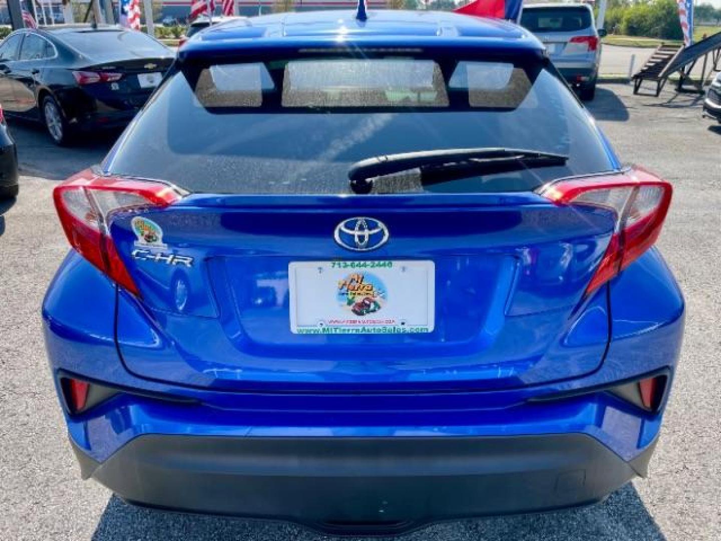 2018 Blue /Black Toyota C-HR XLE (NMTKHMBX8JR) with an 2.0L L4 DOHC 16V engine, Continuously Variable Transmission transmission, located at 4545 Spencer Hwy., Pasadena, 77504, (832) 266-1645, 29.666037, -95.173775 - Photo#3