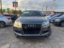 2015 Lava Gray Pearl Effect /Black, leather Audi Q7 3.0T Premium Plus quattro (WA1LGAFEXFD) with an 3.0L V6 DOHC 24V TURBO engine, 8-Speed Automatic transmission, located at 7935 Gulf Freeway, Houston, 77017, (832) 266-1645, 29.684393, -95.275665 - Photo#1