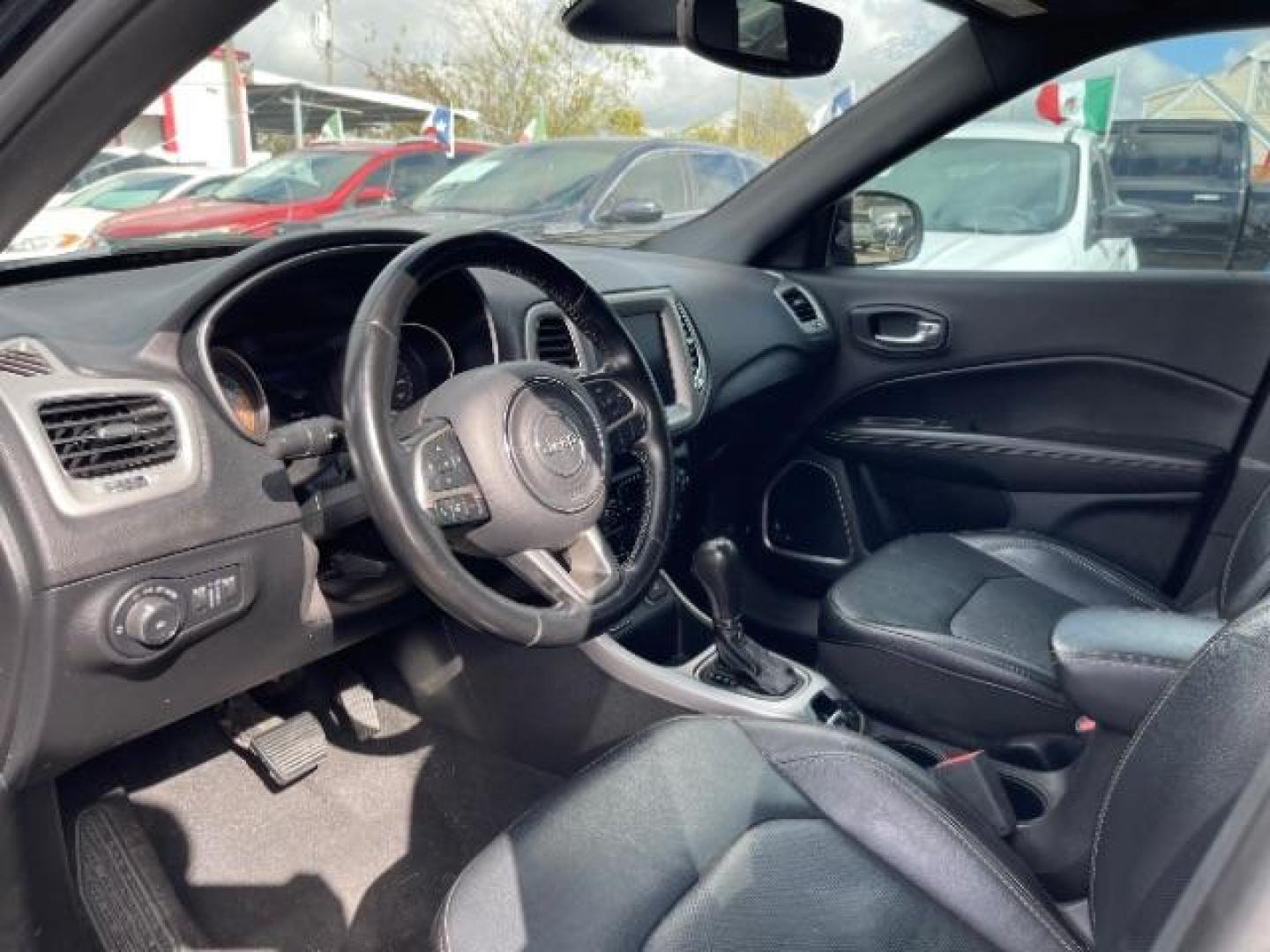 2021 Diamond Black Crystal Pearl Coat Jeep Compass 80th Spec Edition (3C4NJCEB2MT) with an 2.4L L4 DOHC 16V engine, located at 7935 Gulf Freeway, Houston, 77017, (832) 266-1645, 29.684393, -95.275665 - Photo#7