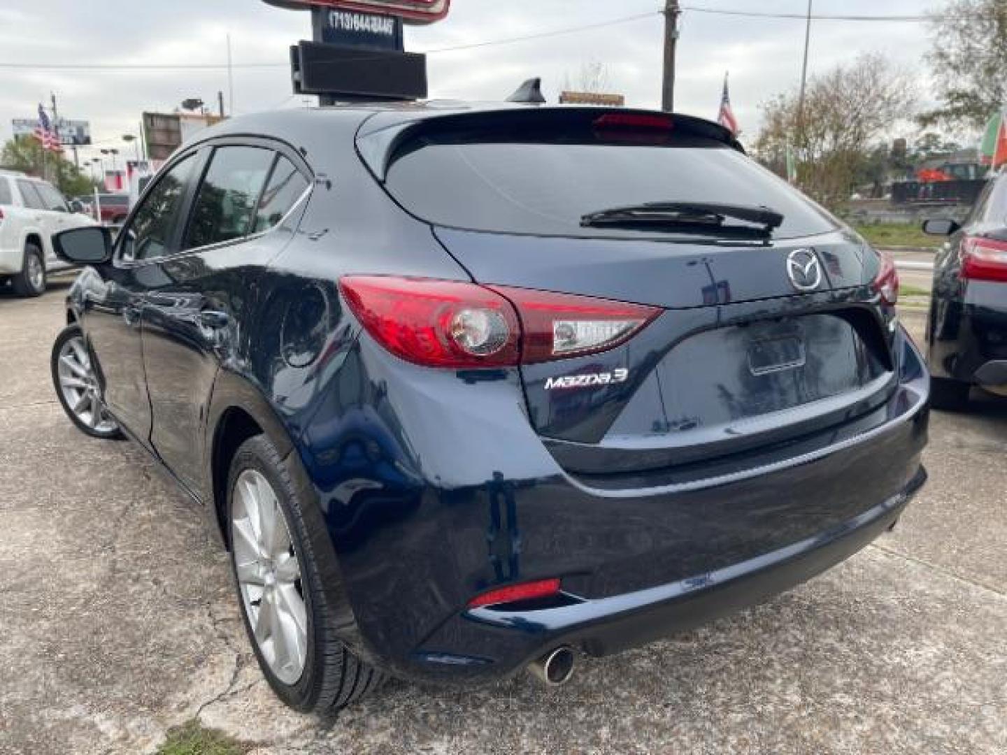 2017 Deep Crystal Blue Mica Mazda Mazda3 Touring Hatchback 4D (3MZBN1L75HM) with an 2.0 engine, Automatic transmission, located at 7935 Gulf Freeway, Houston, 77017, (832) 266-1645, 29.684393, -95.275665 - Photo#19