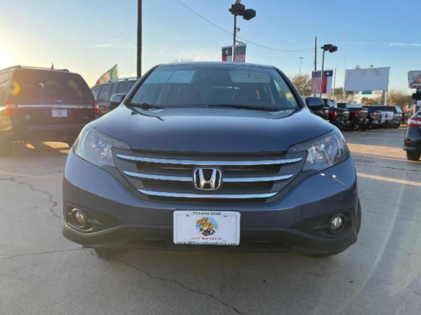 2014 Twilight Blue Metallic Honda CR-V EX Sport Utility 4D (2HKRM4H52EH) with an 2.4 engine, AUTOMATIC transmission, located at 7935 Gulf Freeway, Houston, 77017, (832) 266-1645, 29.684393, -95.275665 - Photo#1