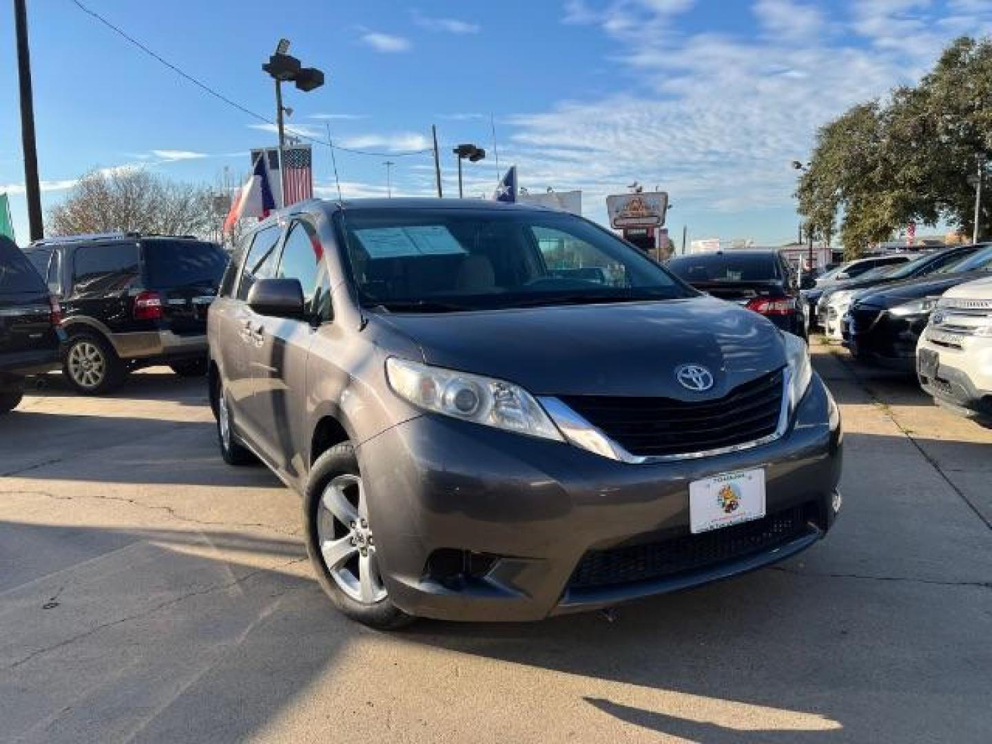 2014 Predawn Gray Mica Toyota Sienna LE Minivan 4D (5TDKK3DC8ES) with an 3.5 engine, Automatic transmission, located at 7935 Gulf Freeway, Houston, 77017, (832) 266-1645, 29.684393, -95.275665 - Photo#0