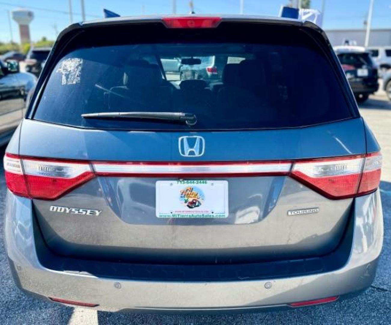 2013 Gray /Black Honda Odyssey Touring (5FNRL5H99DB) with an 3.5 L V6 engine, 6-speed automatic transmission, located at 4545 Spencer Hwy., Pasadena, 77504, (832) 266-1645, 29.666037, -95.173775 - Photo#3