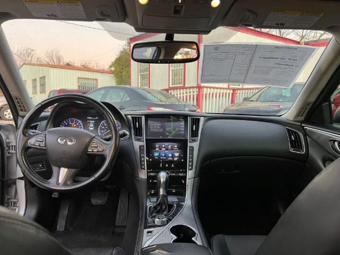 2015 Liquid Platinum /Black Infiniti Q50 3.7 Premium Sedan 4D (JN1BV7AP5FM) with an 3.7 engine, Automatic transmission, located at 7935 Gulf Freeway, Houston, 77017, (832) 266-1645, 29.684393, -95.275665 - Photo#11