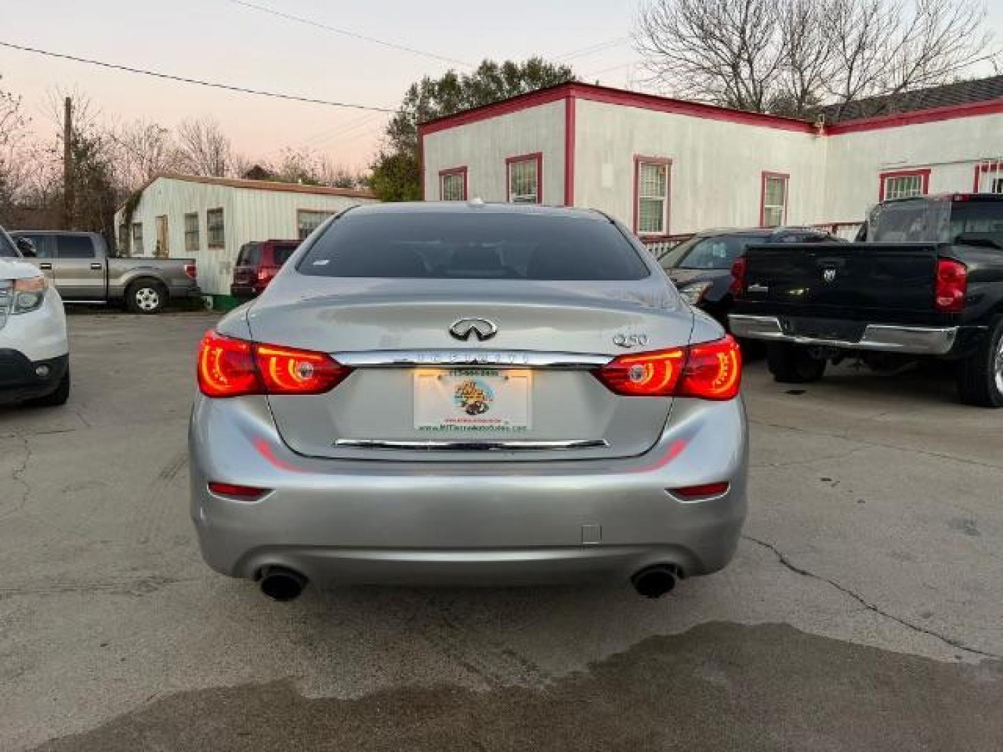 2015 Liquid Platinum /Black Infiniti Q50 3.7 Premium Sedan 4D (JN1BV7AP5FM) with an 3.7 engine, Automatic transmission, located at 7935 Gulf Freeway, Houston, 77017, (832) 266-1645, 29.684393, -95.275665 - Photo#5