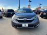 2017 Gunmetal Metallic /Gray Honda CR-V EX Sport Utility 4D (2HKRW1H59HH) with an 1.5 engine, Continuously Variable Transmission transmission, located at 7935 Gulf Freeway, Houston, 77017, (832) 266-1645, 29.684393, -95.275665 - Photo#1