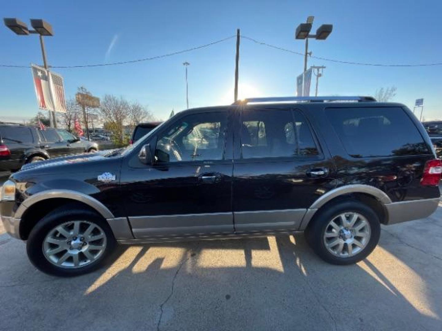 2013 Kodiak Brown Metallic /Brown Ford Expedition King Ranch Sport Utility 4D (1FMJU1H56DE) with an 5.4 engine, Automatic transmission, located at 7935 Gulf Freeway, Houston, 77017, (832) 266-1645, 29.684393, -95.275665 - Photo#3