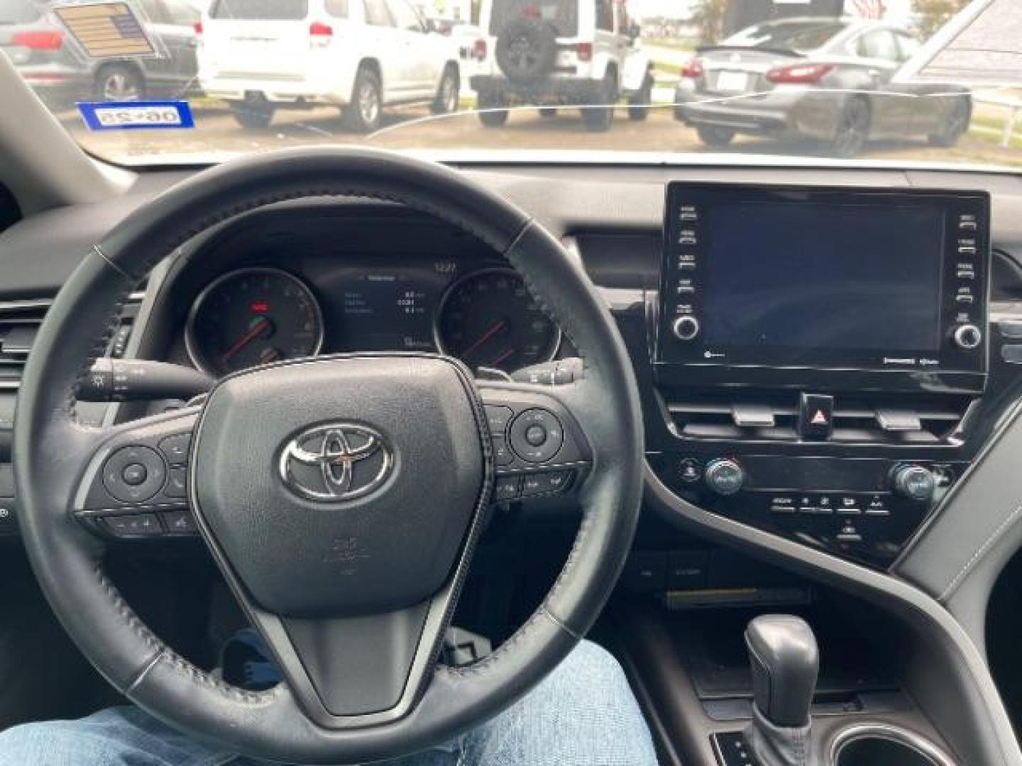 2021 Wind Chill Pearl /Black Toyota Camry XSE (4T1K61AK3MU) with an 2.5 engine, Automatic transmission, located at 7935 Gulf Freeway, Houston, 77017, (832) 266-1645, 29.684393, -95.275665 - Photo#11