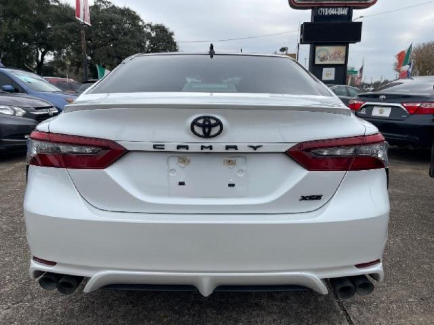 2021 Wind Chill Pearl /Black Toyota Camry XSE (4T1K61AK3MU) with an 2.5 engine, Automatic transmission, located at 7935 Gulf Freeway, Houston, 77017, (832) 266-1645, 29.684393, -95.275665 - Photo#5